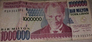 old turkish lira banknotes are obsolete